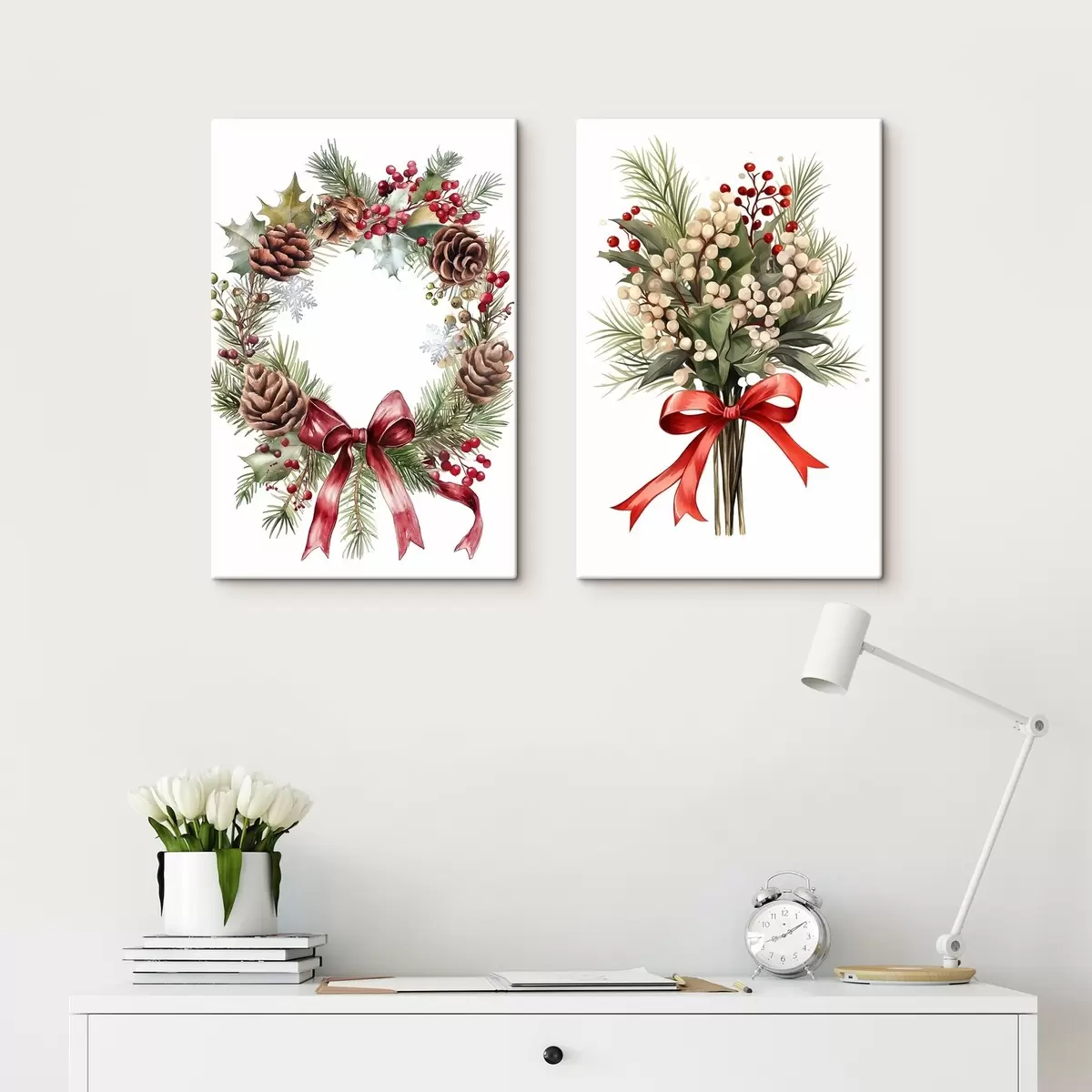 carta da parati Decorazioni natalizie nr. m00955