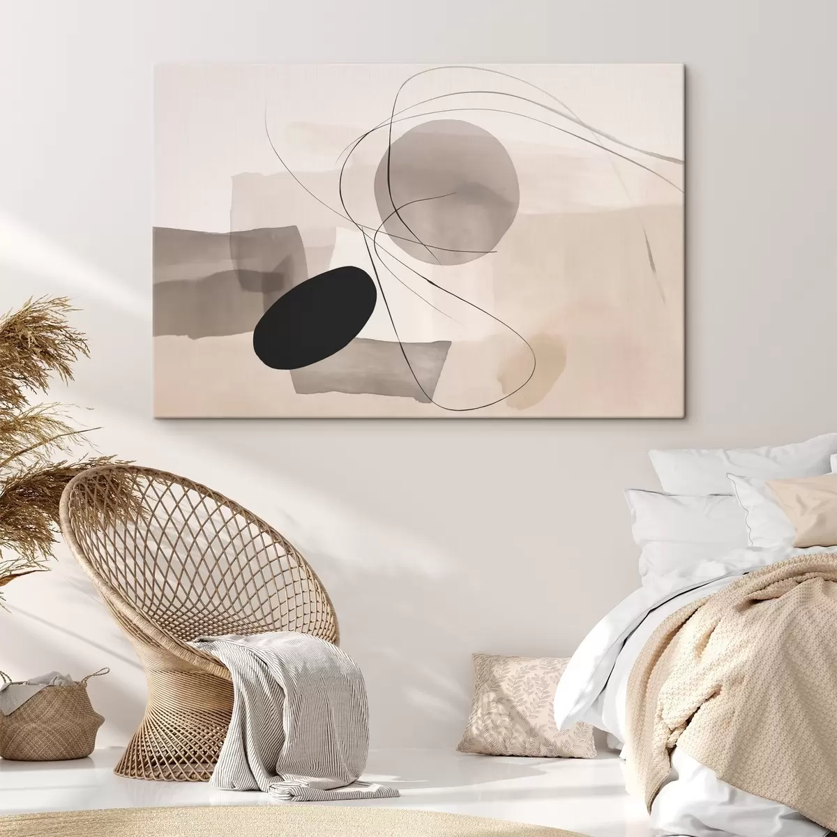 carta da parati Forme astratte con linee nr. s46455