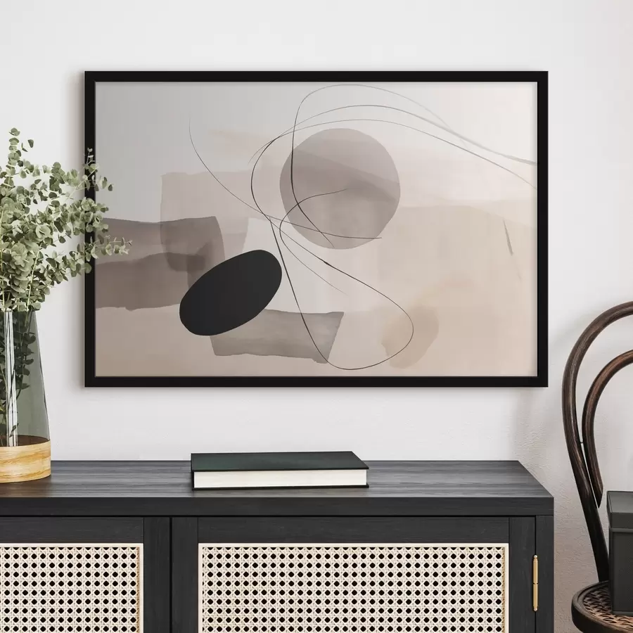 carta da parati Forme astratte con linee nr. f46455