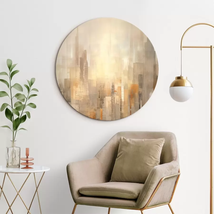 carta da parati Paesaggio urbano astratto nr. r46580