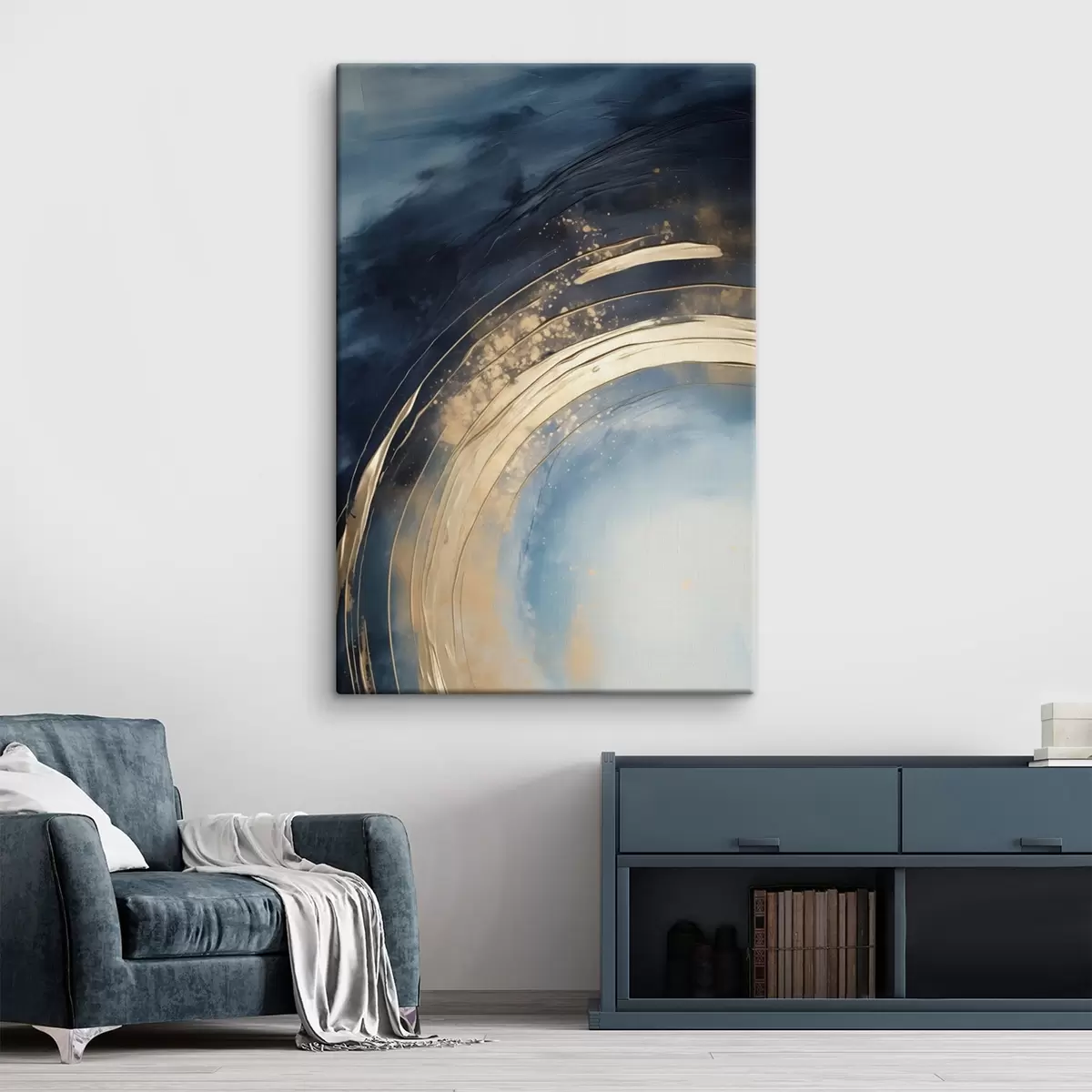 carta da parati Anello ampio con centro chiaro e smalto maculato nr. s46488