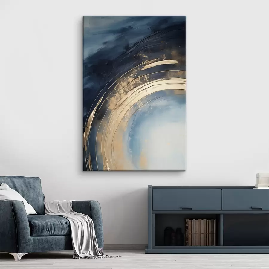 carta da parati Anello ampio con centro chiaro e smalto maculato nr. s46488