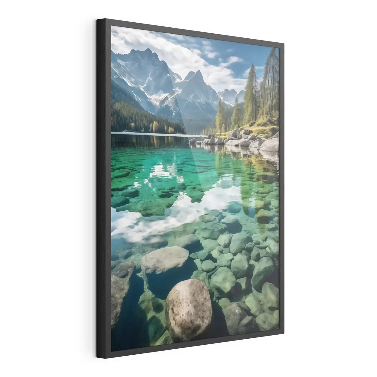 Poster Lago e slancio f46515