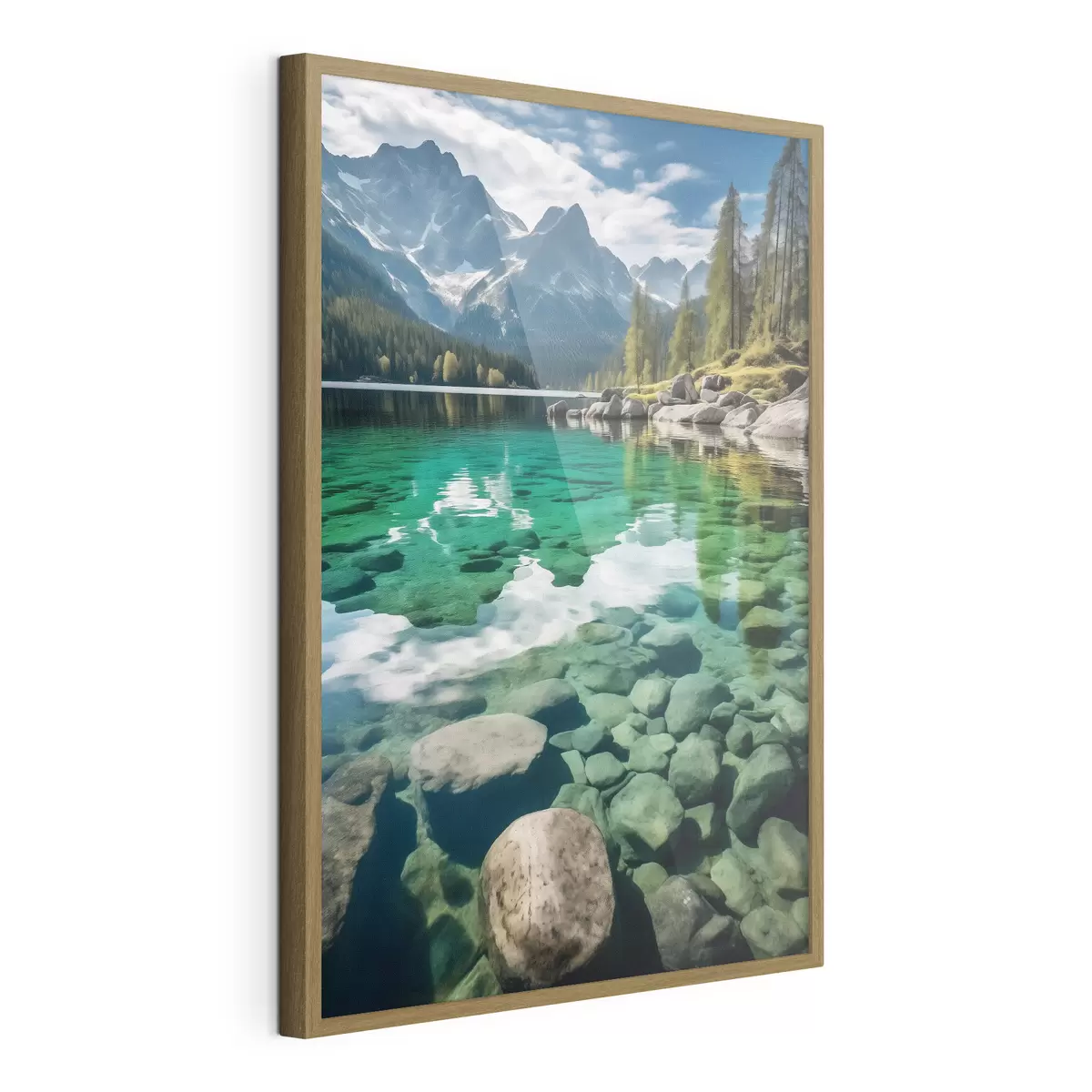Poster Lago e slancio f46515