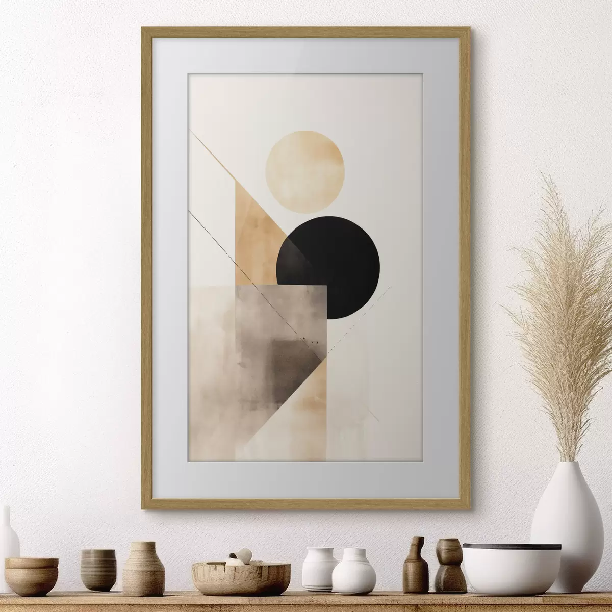 Poster Geometria e libertà f46532