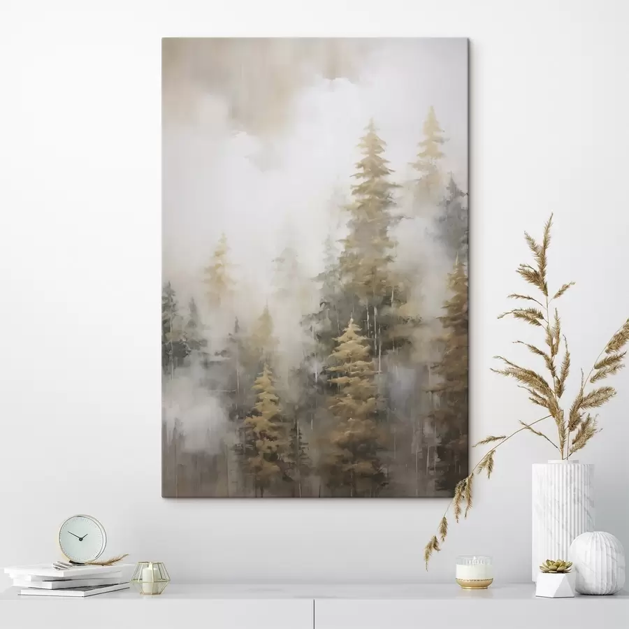 carta da parati Imitazione forestale della pittura nr. s46672