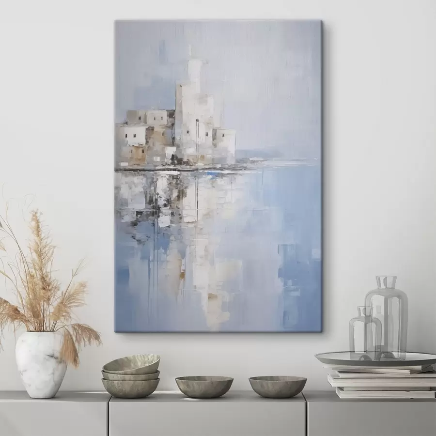 carta da parati Imitazione astratta del paesaggio nella pittura nr. s46674