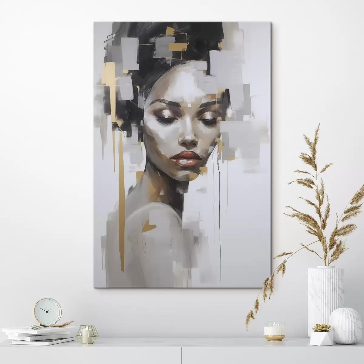 carta da parati Ritratto astratto nr. s46676