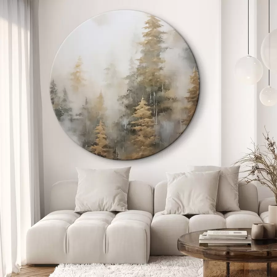 carta da parati Imitazione forestale della pittura nr. r46672