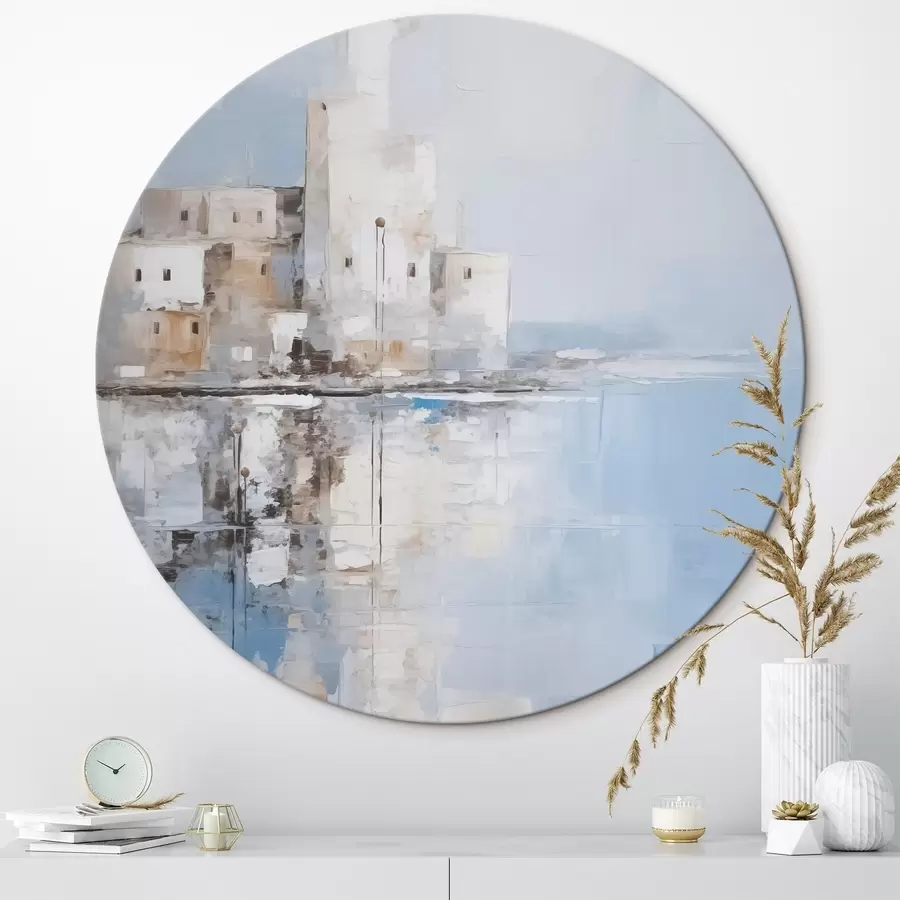 carta da parati Imitazione astratta del paesaggio nella pittura nr. r46674