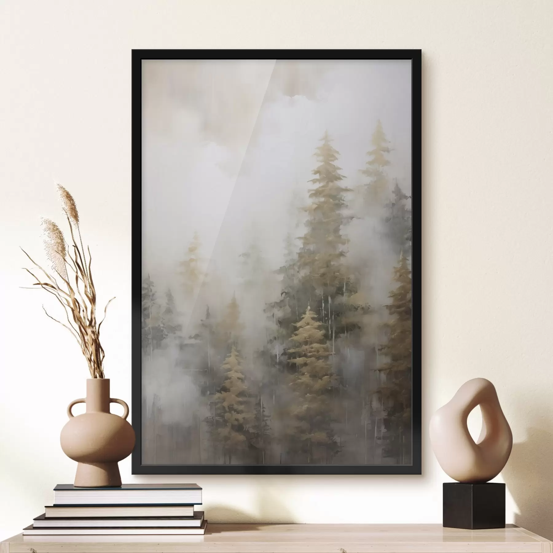 carta da parati Imitazione forestale della pittura nr. f46672