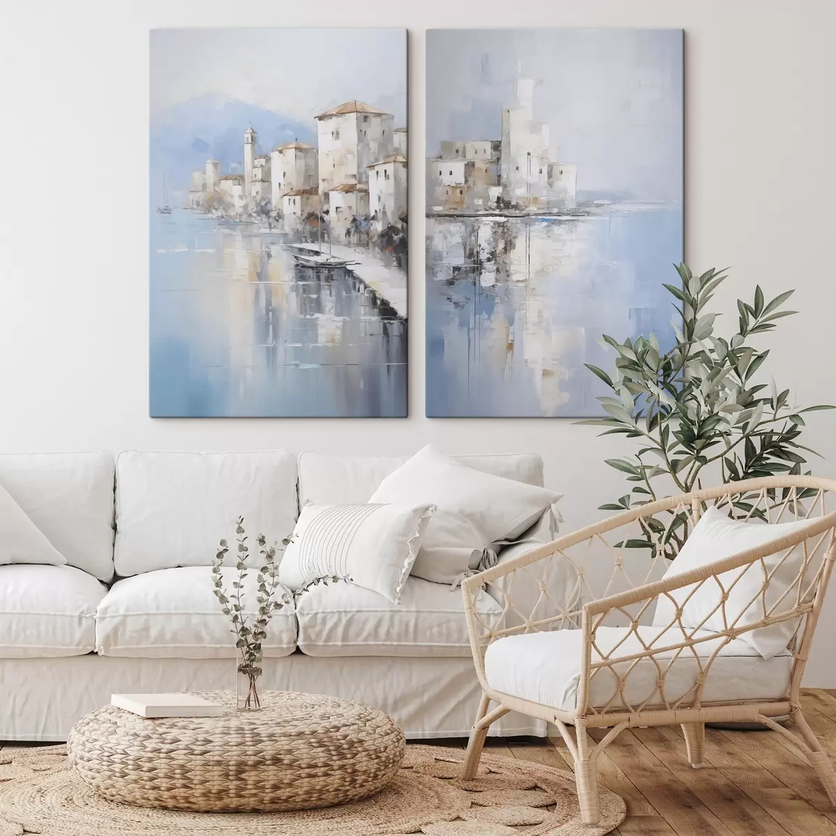 carta da parati Imitazione astratta del paesaggio nella pittura nr. m00997