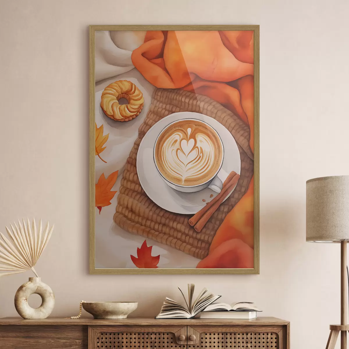 Poster Latte autunnale f46623