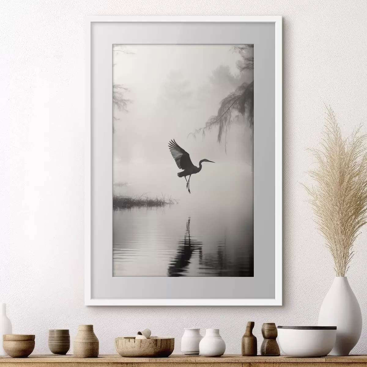 Poster Volo dell’airone f46694