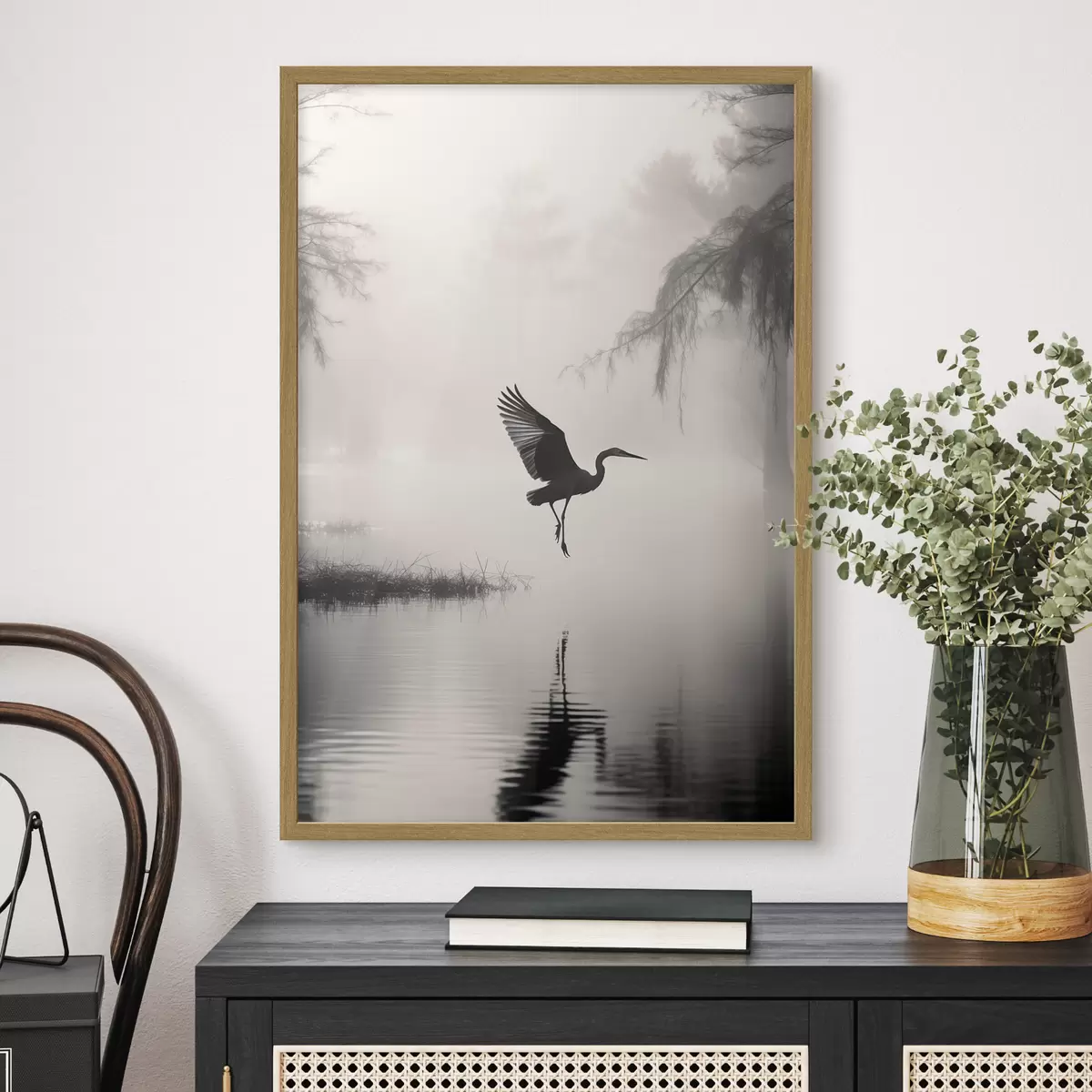 Poster Volo dell’airone f46694