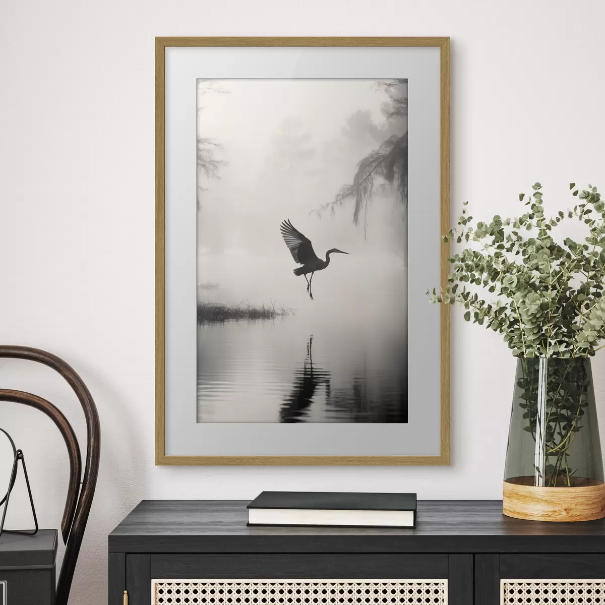 Poster Volo dell’airone f46694