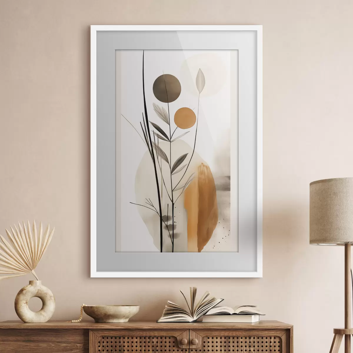 Poster Cerchi e steli sottili f46698