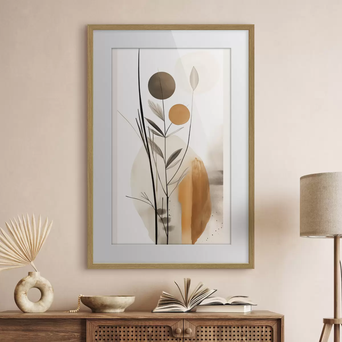 Poster Cerchi e steli sottili f46698