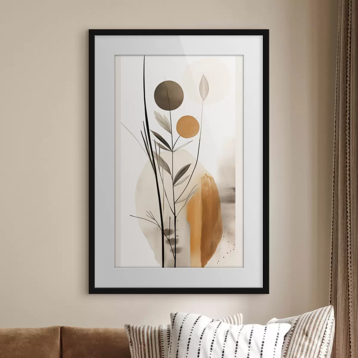 Poster Cerchi e steli sottili f46698