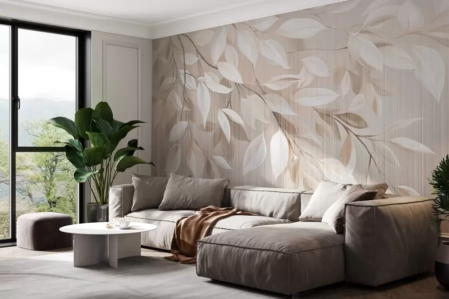 carta da parati Ramo di albero pendente nr. w04903