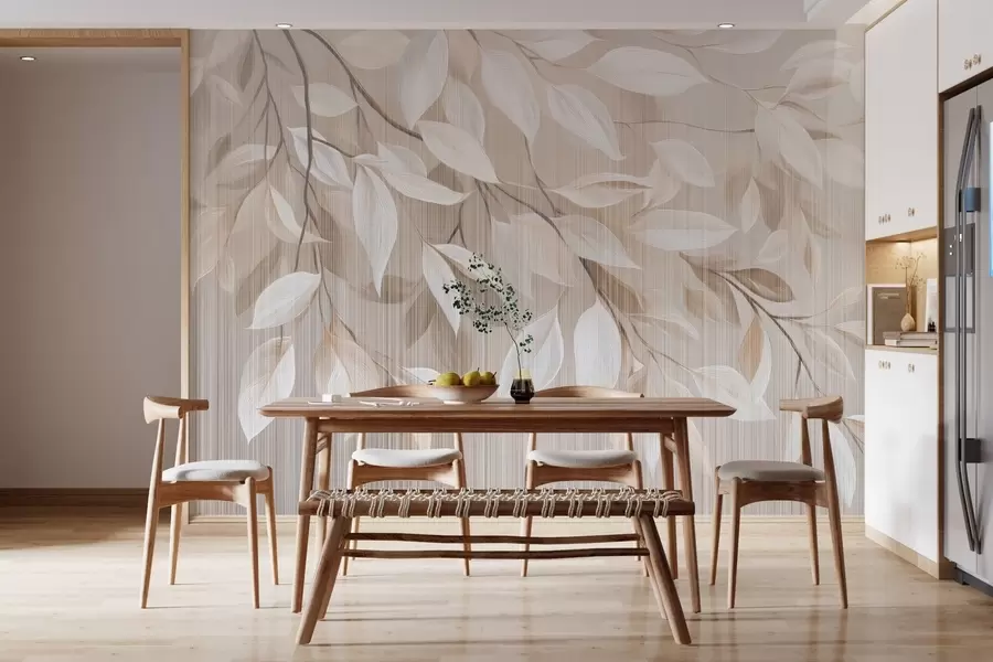 carta da parati Ramo di albero pendente nr. w04903