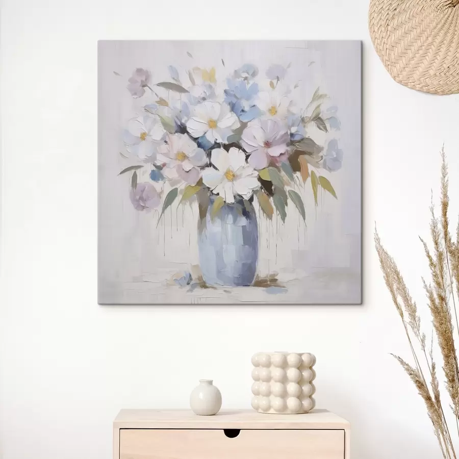 carta da parati Fiori in un vaso, dipinto imitazione nr. s46714