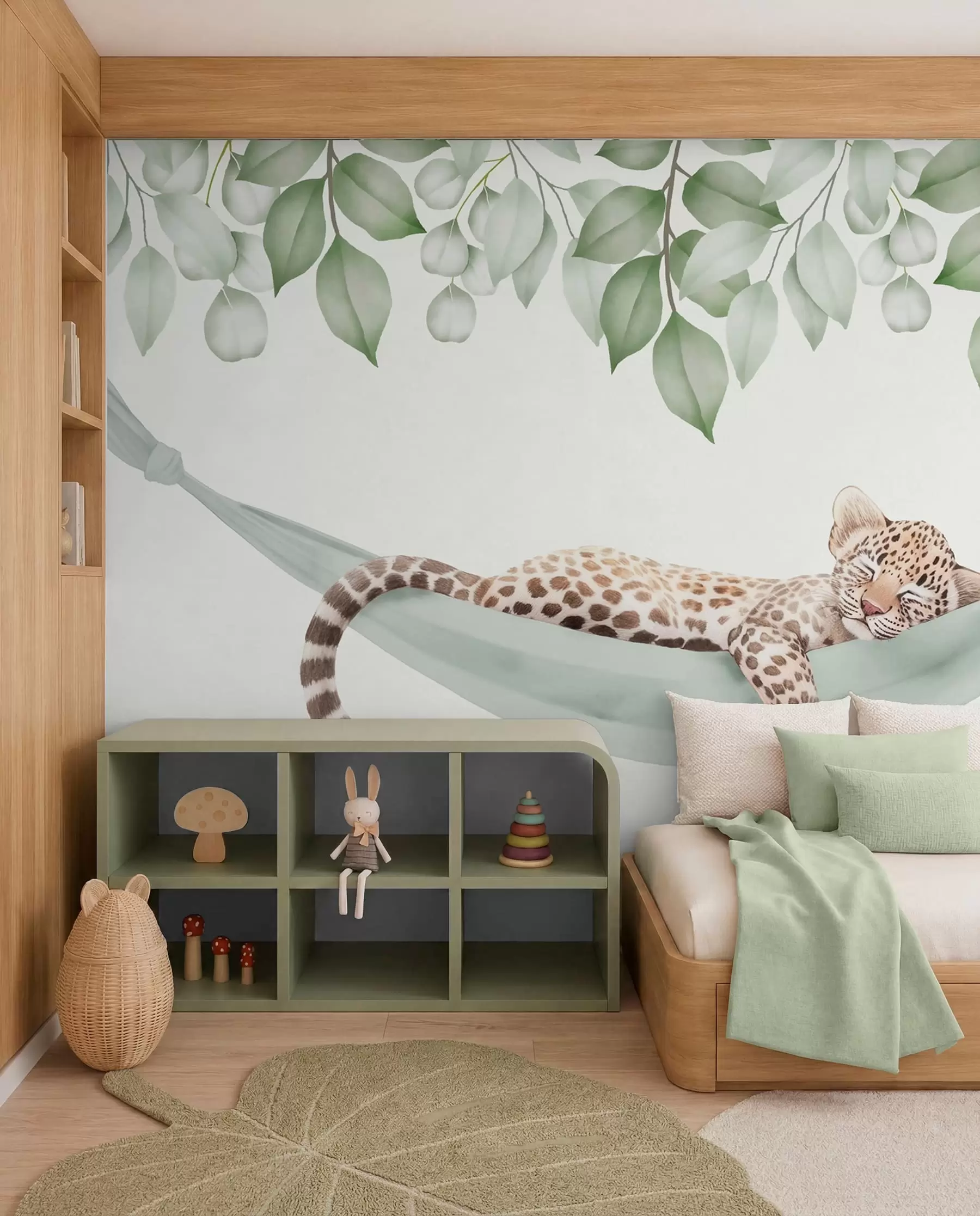 carta da parati Siesta del leopardo nr. w04881