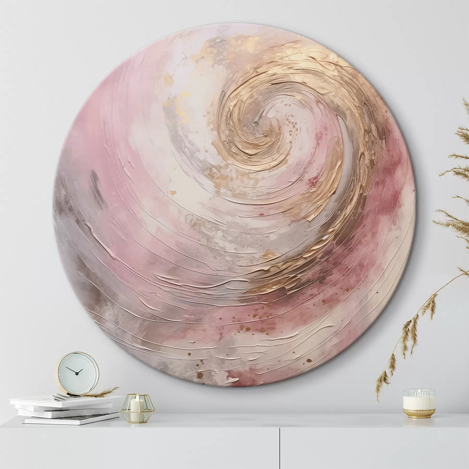 carta da parati Vortice astratto, imitazione pittorica nr. r46745