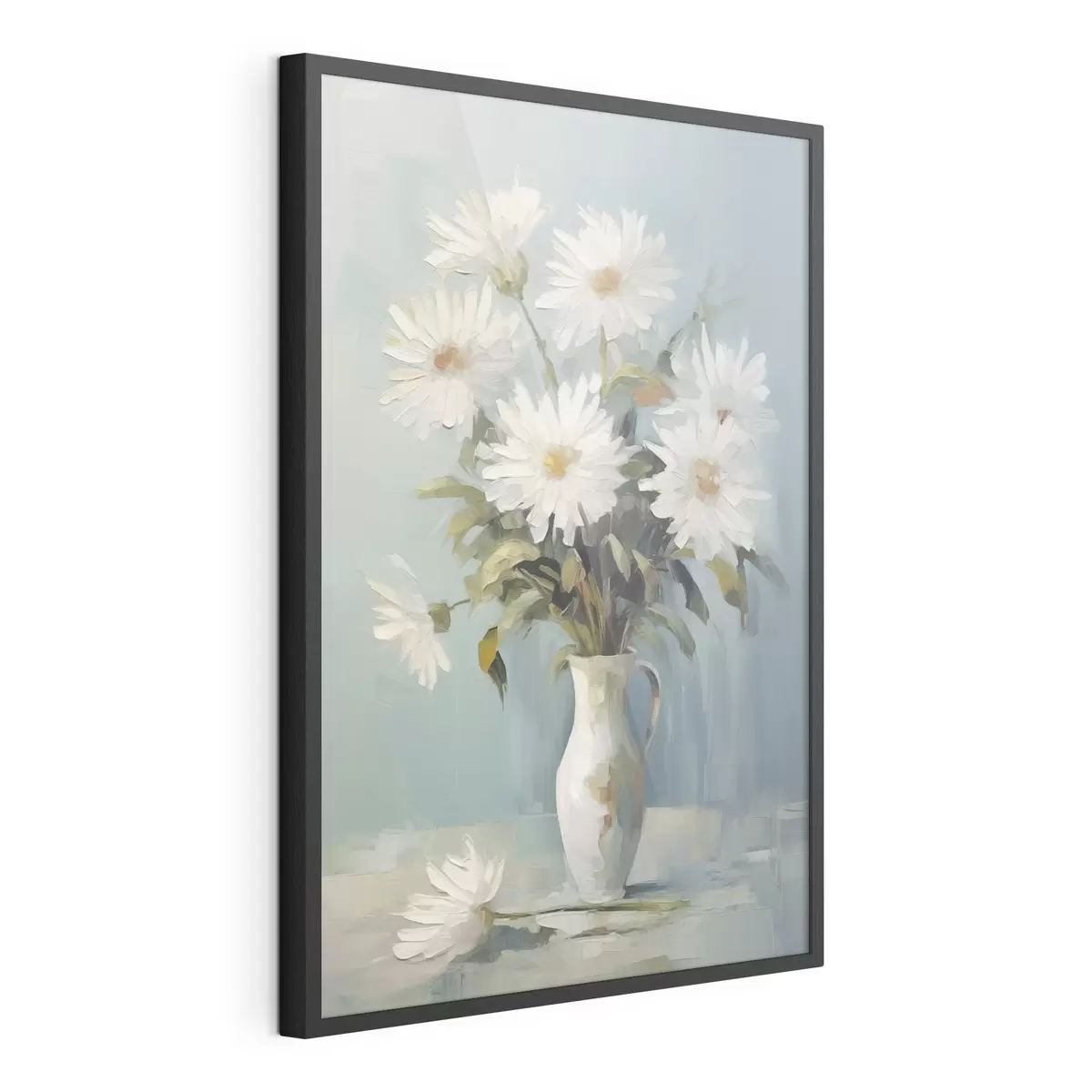 Poster Fiori in un vaso, dipinto imitazione f46743