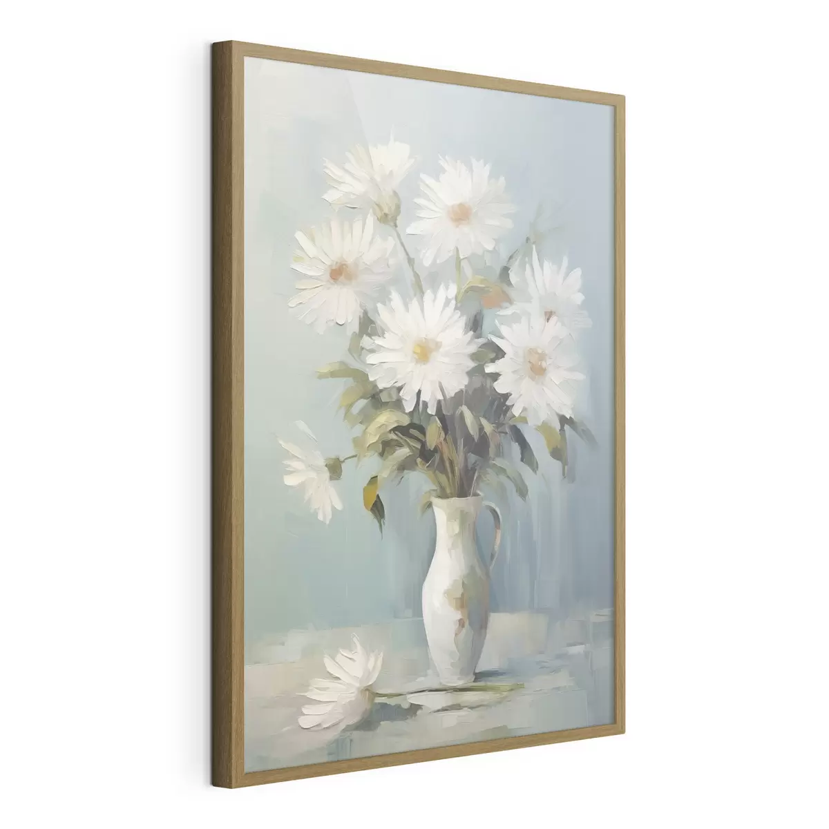 Poster Fiori in un vaso, dipinto imitazione f46743