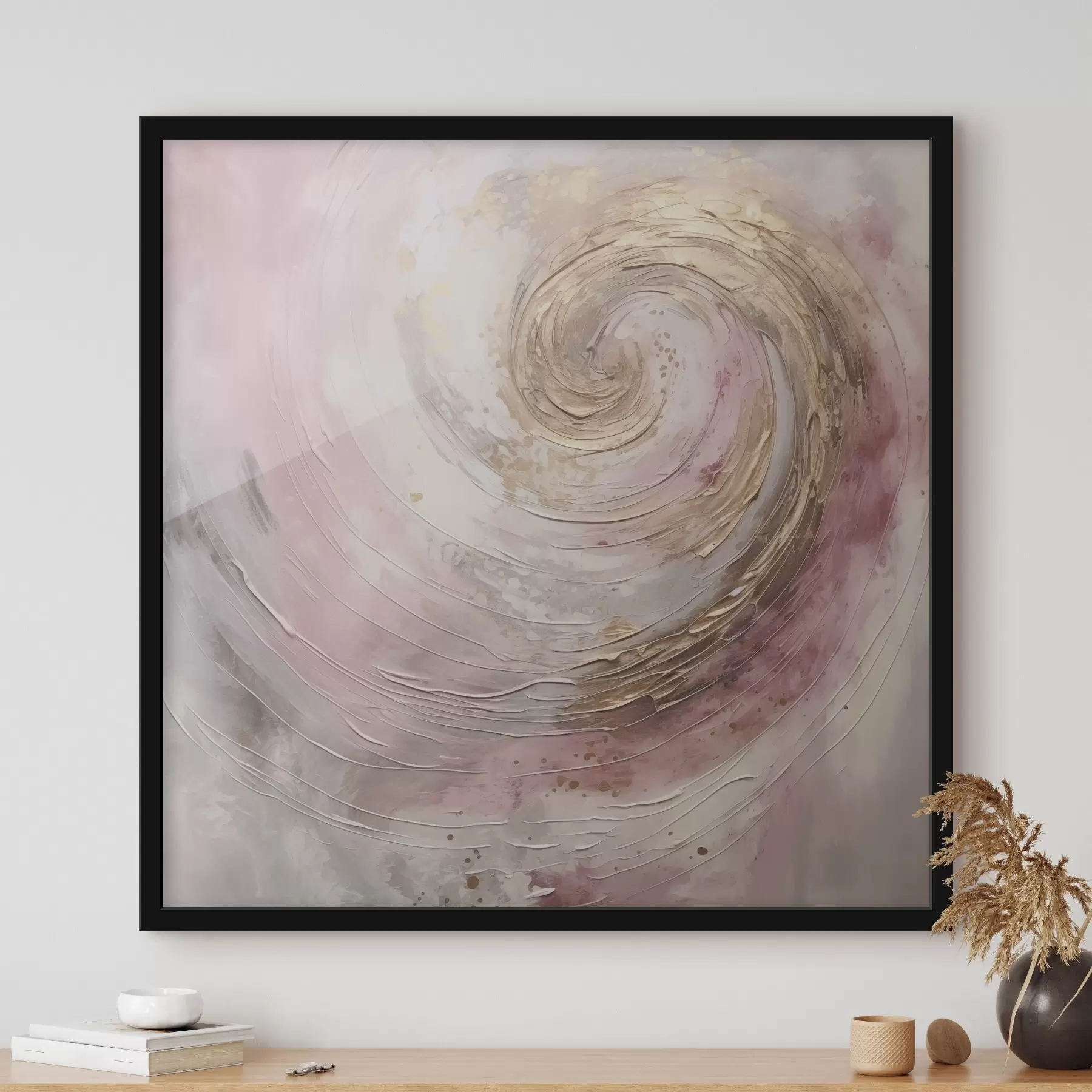 carta da parati Vortice astratto, imitazione pittorica nr. f46745