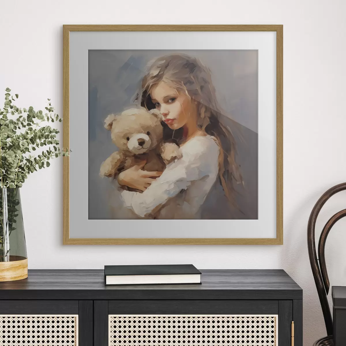 Poster Donna e volo f46746