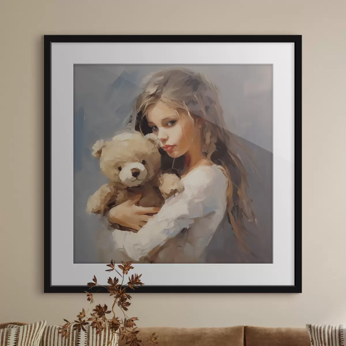 Poster Donna e volo f46746