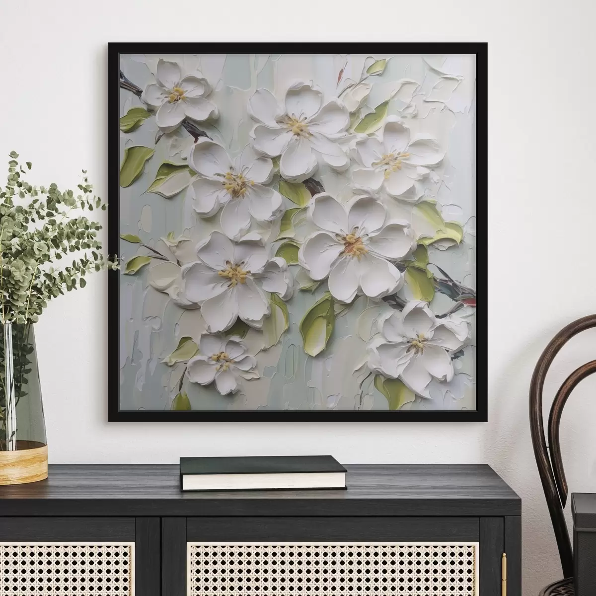 Poster Pittura a imitazione di fiori f46754