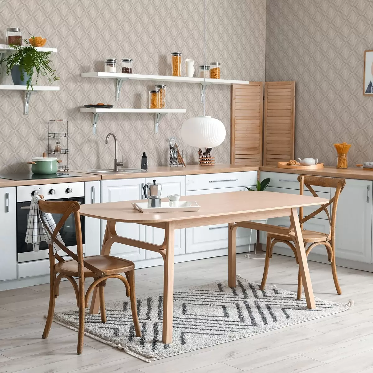 Carta da parati Quadrati chiari con morbidi tratti diagonali incrociati a00984