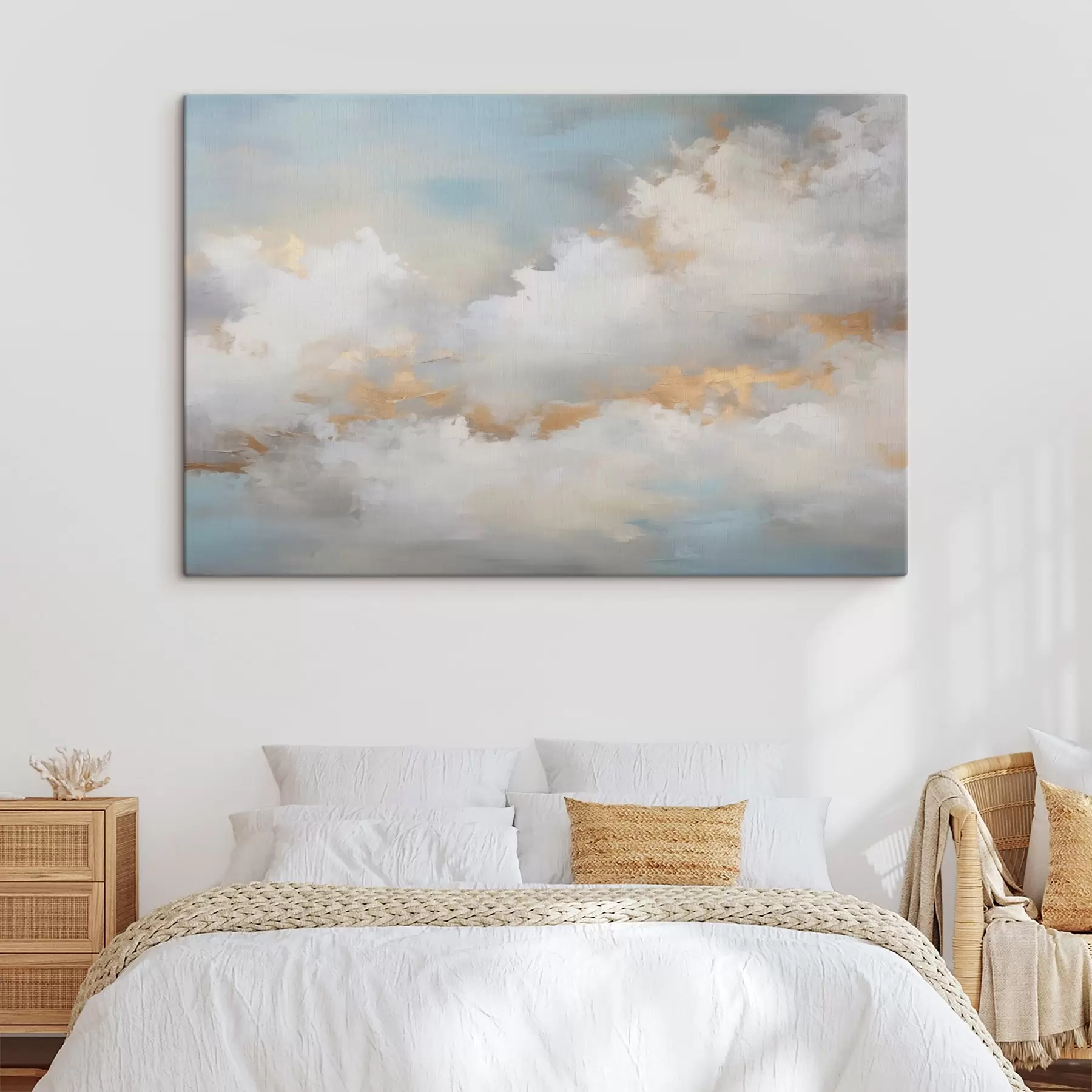 carta da parati Imitazione di cielo e nuvole nella pittura nr. s46760