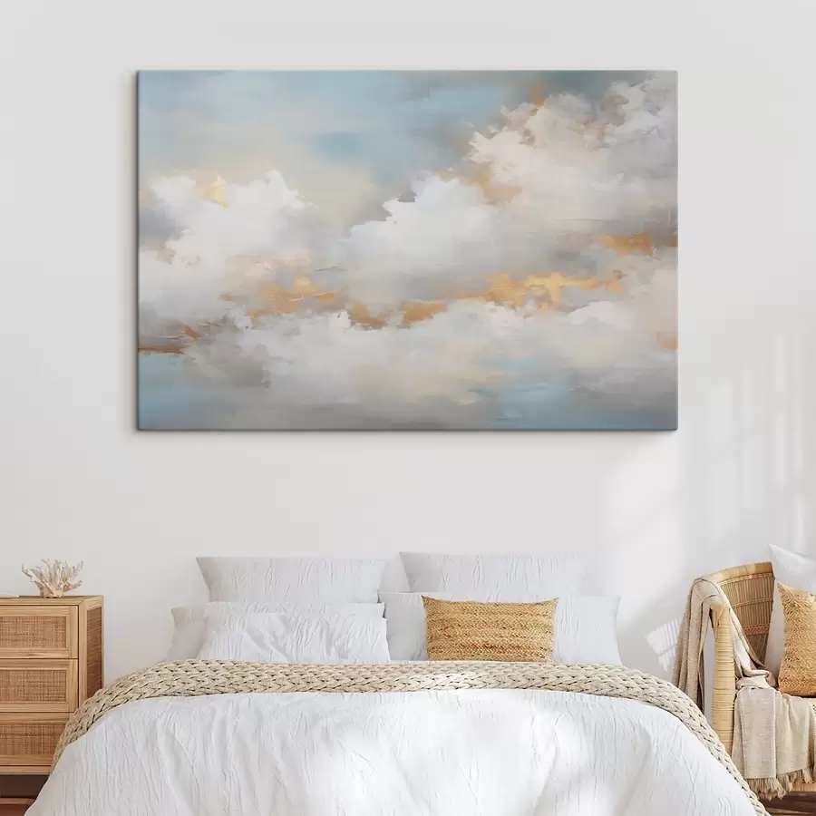 carta da parati Imitazione di cielo e nuvole nella pittura nr. s46760