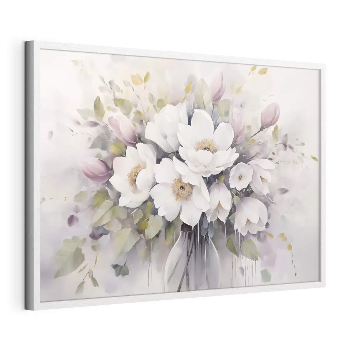 Poster Fiori in un vaso, dipinto imitazione f46763