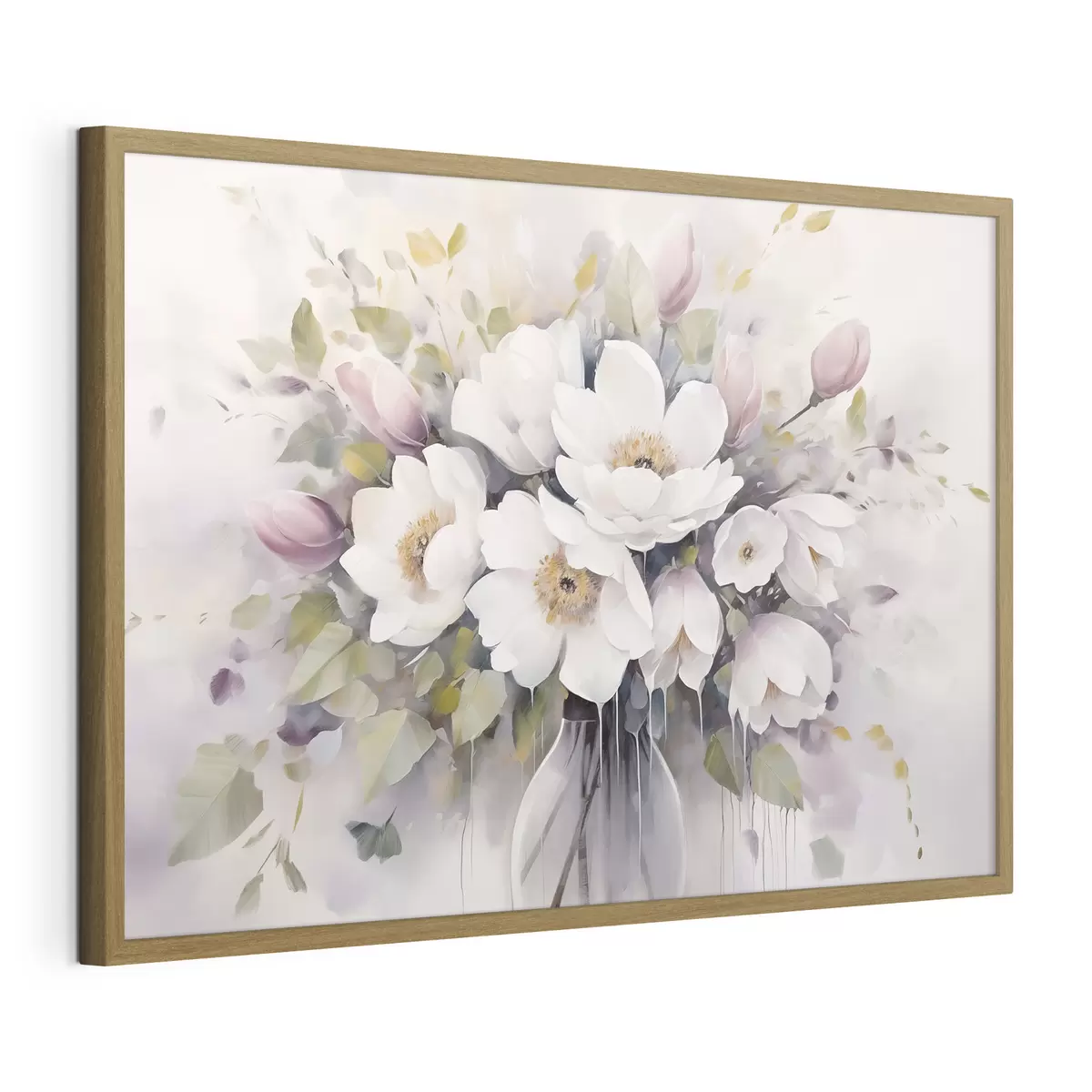 Poster Fiori in un vaso, dipinto imitazione f46763