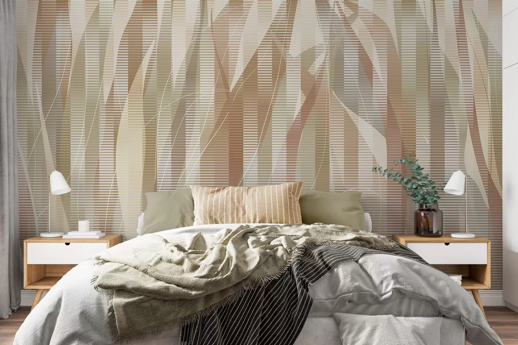 carta da parati Elementi intrecciati nr. w04945