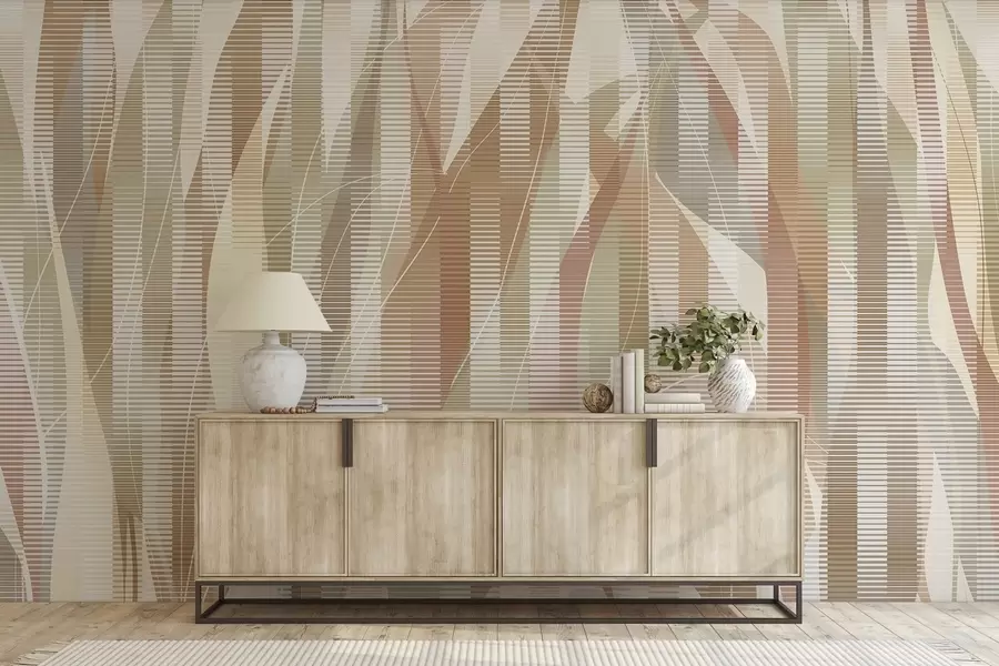 carta da parati Elementi intrecciati nr. w04945