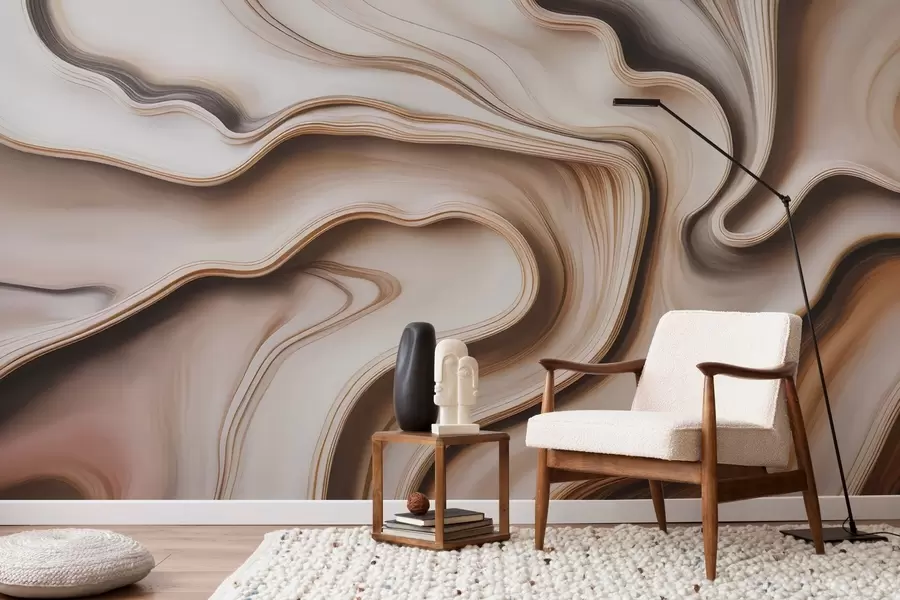 carta da parati Onde aggraziate nr. w04946