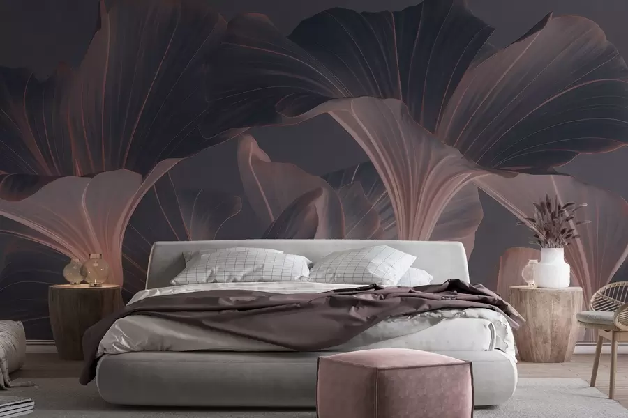 Carta da parati Floreale Grandi gemme n. w04947v2