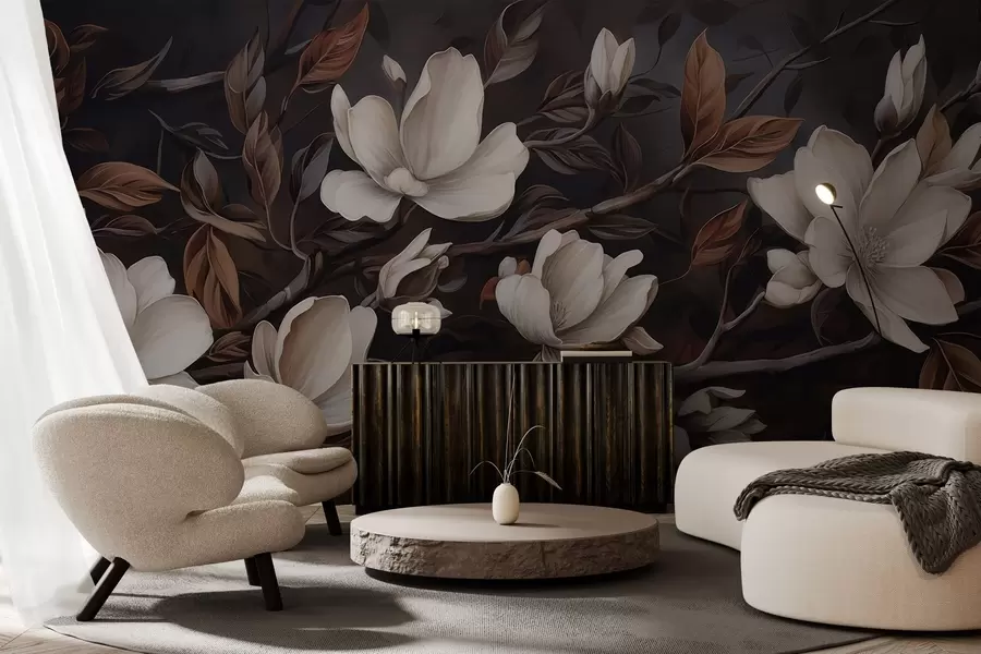 Carta da parati Floreale Elegante ramo d'albero n. w04950