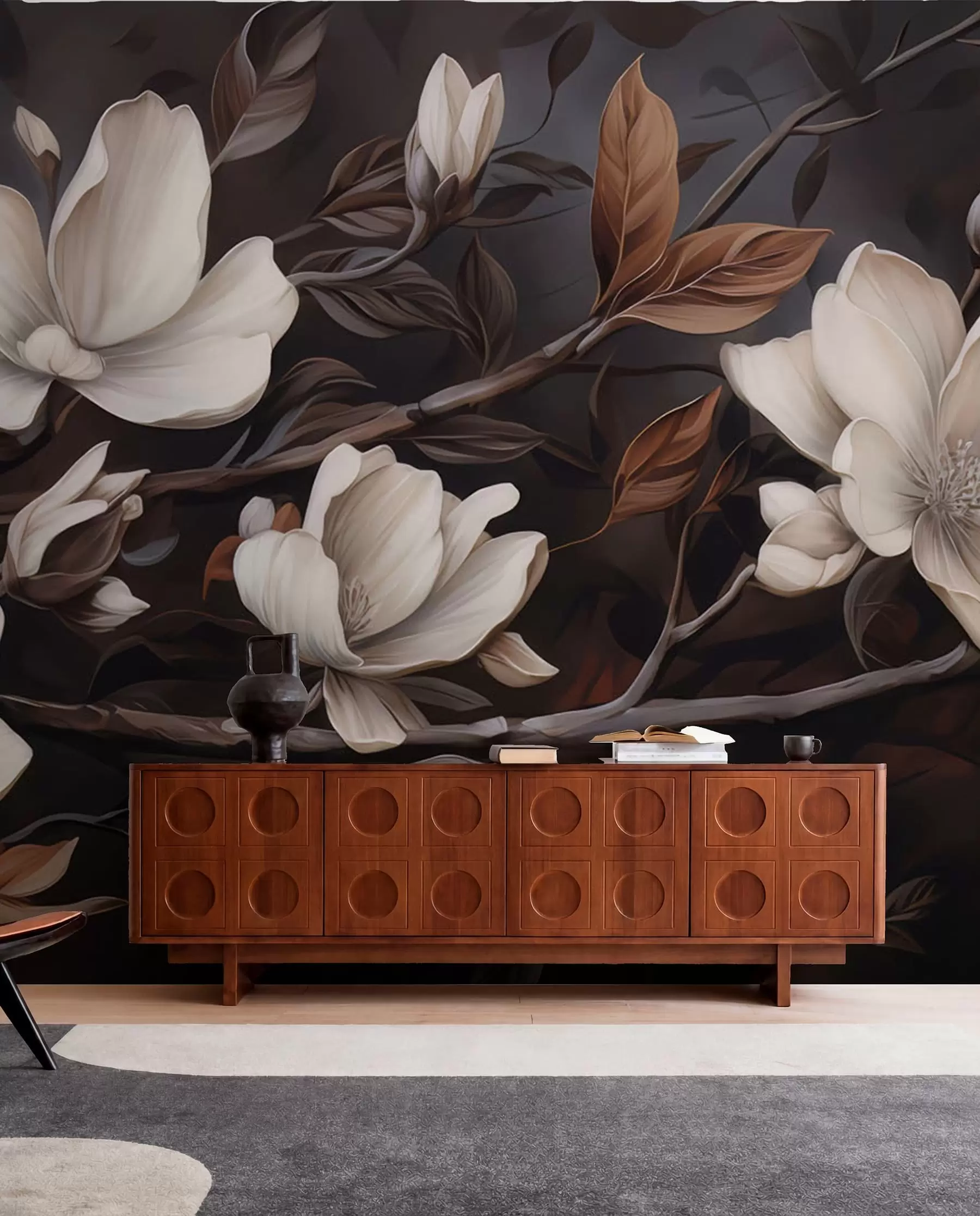 Carta da parati Floreale Elegante ramo d'albero n. w04950