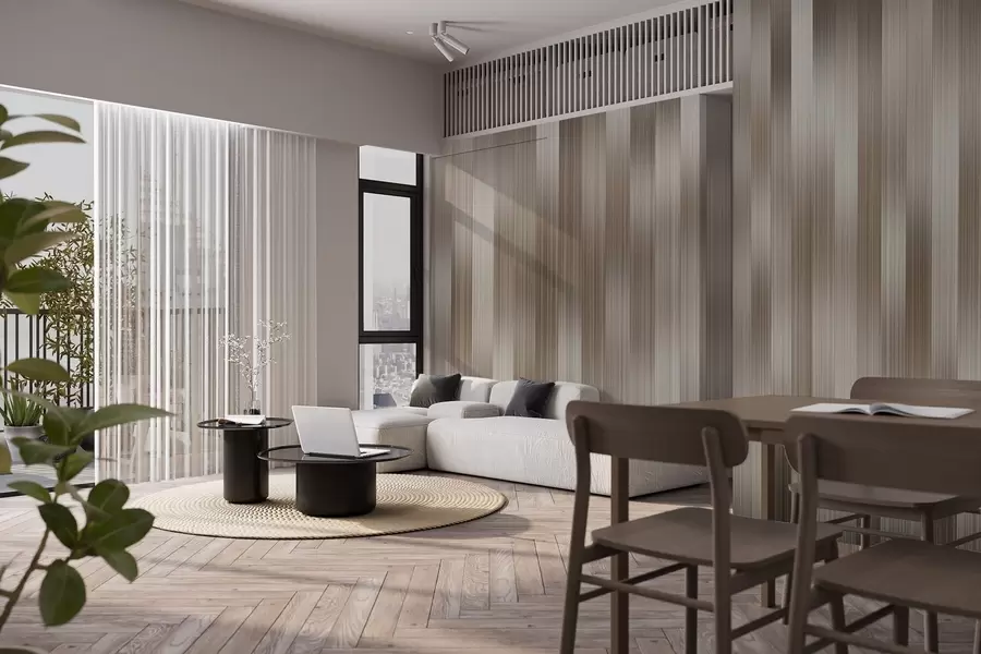 carta da parati Armonia delle linee verticali nr. w04952v1