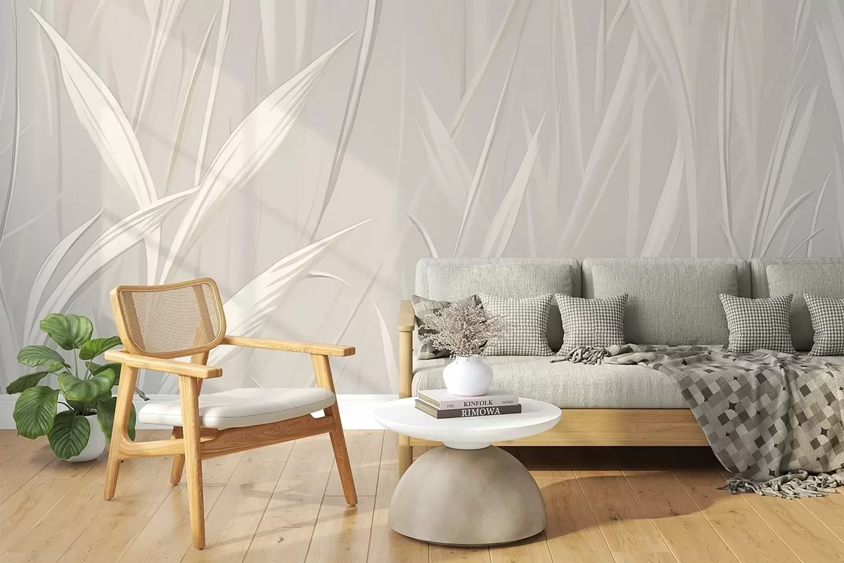 carta da parati Erba astratta nr. w04915