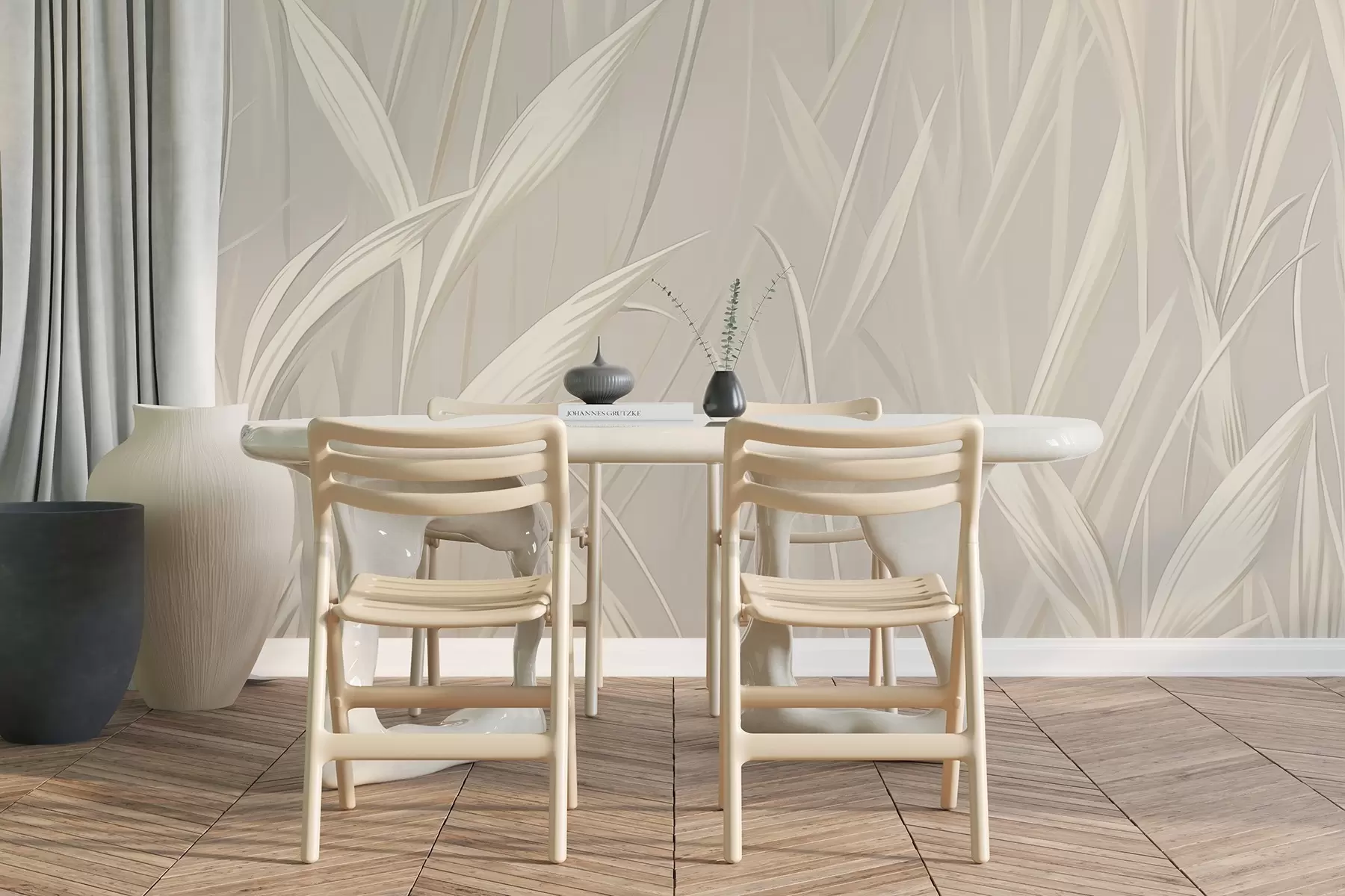 carta da parati Erba astratta nr. w04915