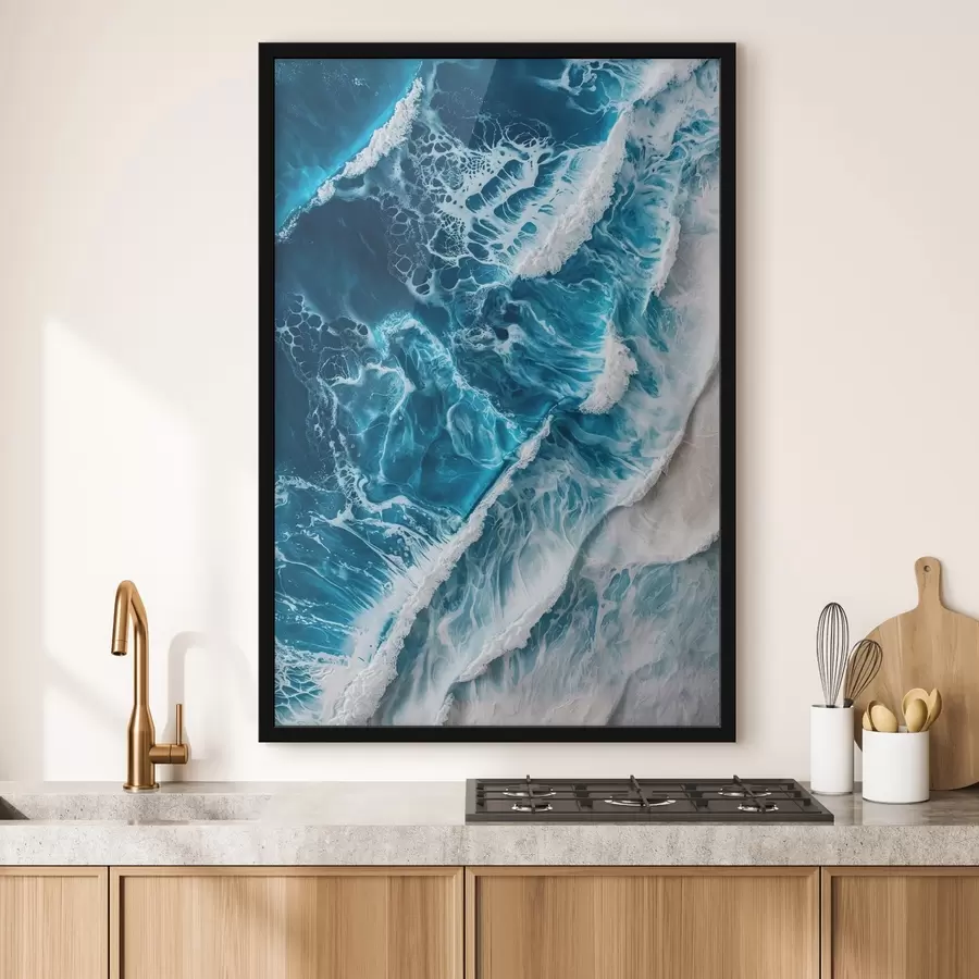 carta da parati Onde del mare nr. f46793