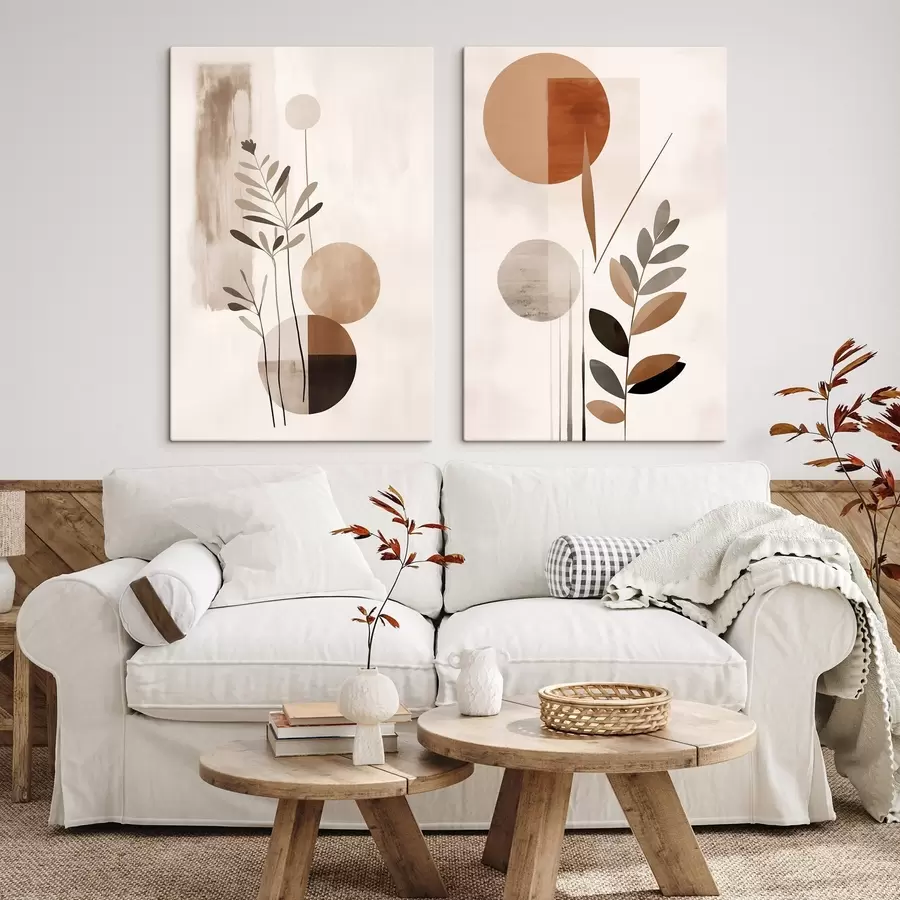 carta da parati Astrazioni con piante nr. m01036